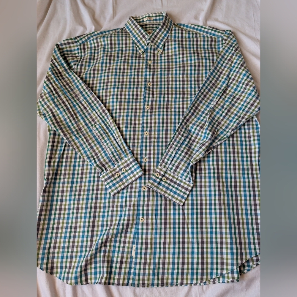 Peter Miller Dress Button Down Mens Shirt size Extra Extra Large